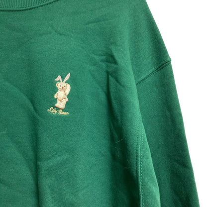 リリーブラウン 刺繍トレーナー