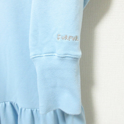 FURFUR ロゴ 刺繍 ロング ドレス