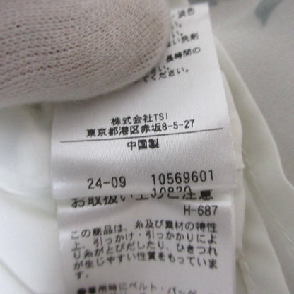 NATURAL BEAUTY BASIC スリット ショルダー プリント ドレス
