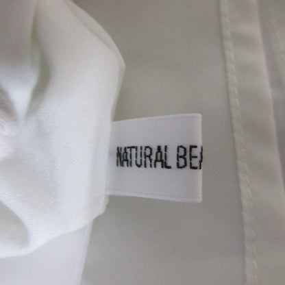 NATURAL BEAUTY BASIC スリット ショルダー プリント ドレス
