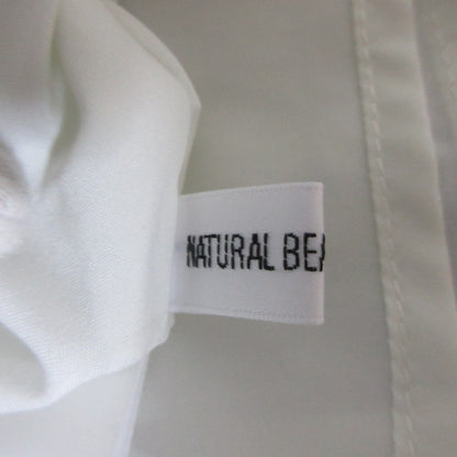 NATURAL BEAUTY BASIC スリット ショルダー プリント ドレス