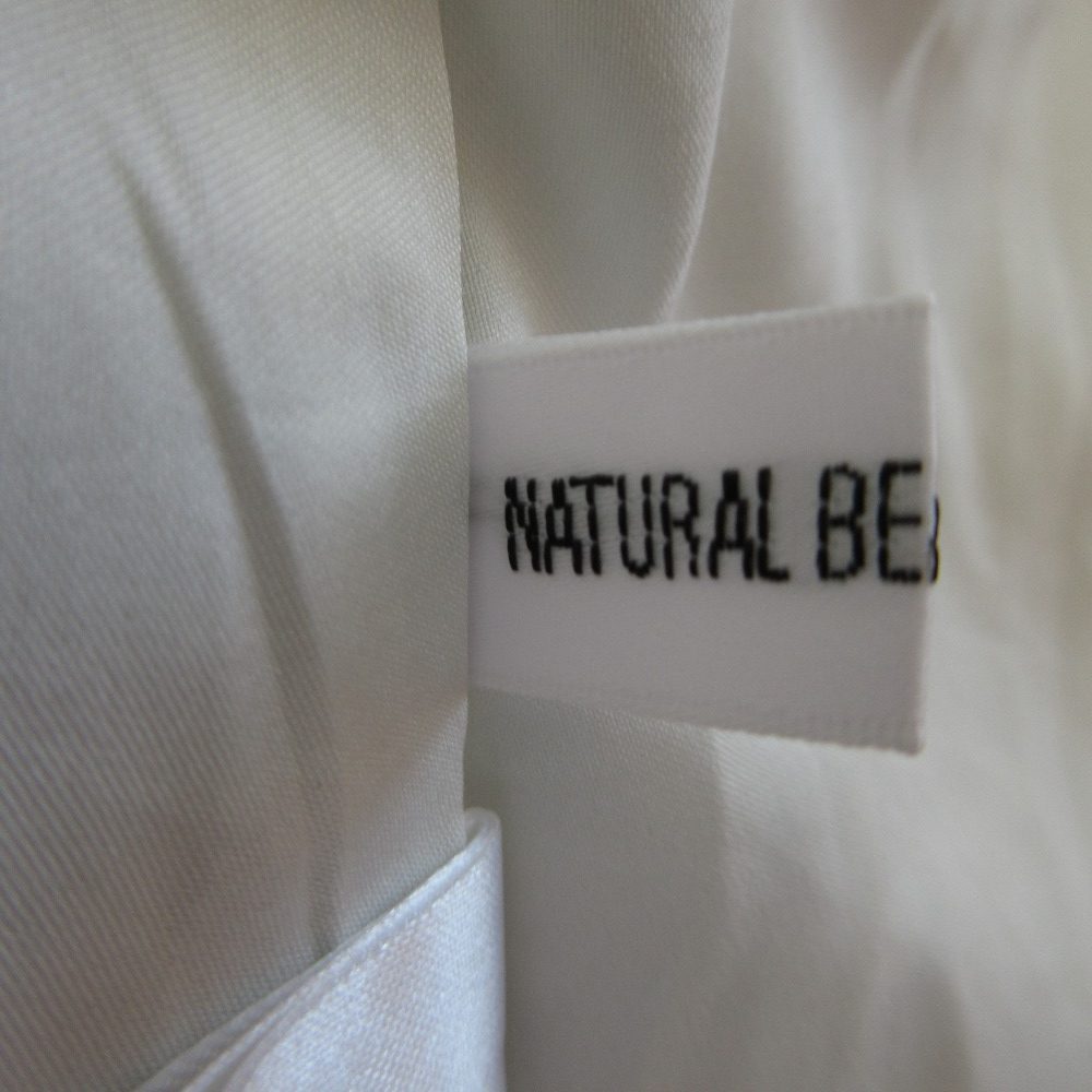 NATURAL BEAUTY BASIC プリント ロング ドレス