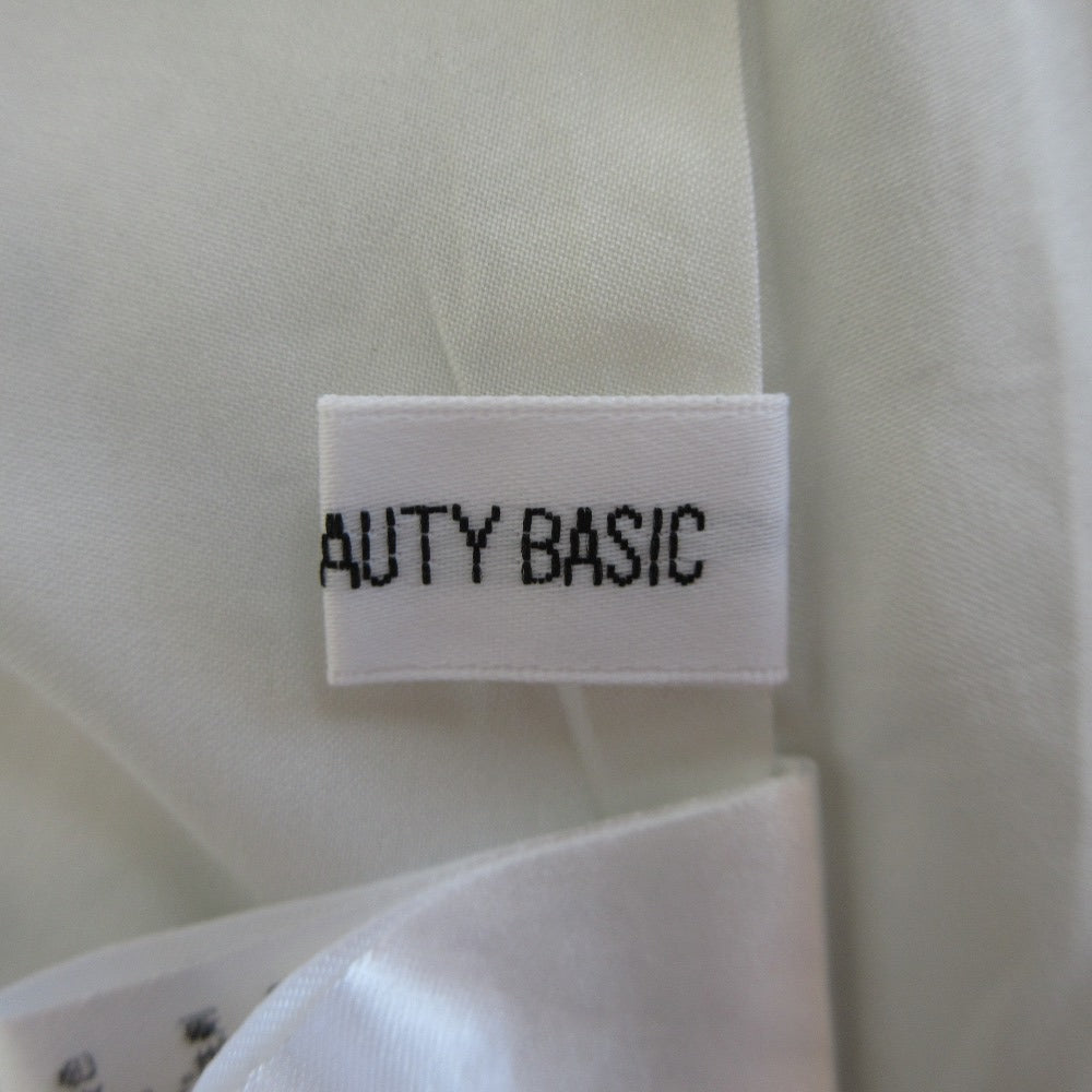 NATURAL BEAUTY BASIC プリント ロング ドレス