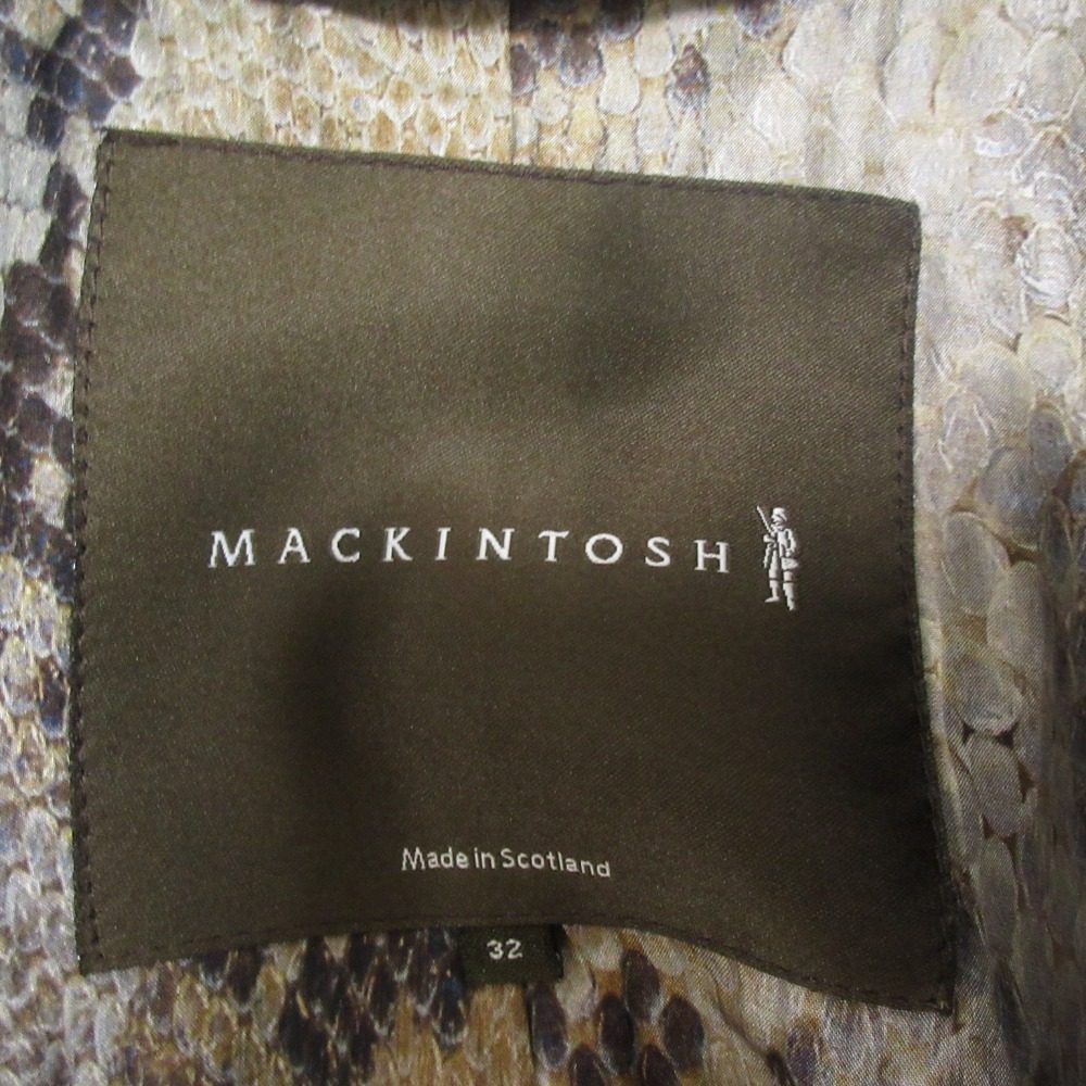 マッキントッシュ ウール ブレンド コート