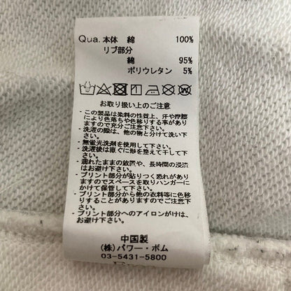 レフレム プリントスウェットトレーナー