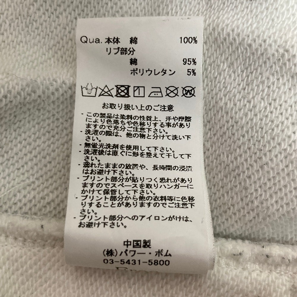 レフレム プリントスウェットトレーナー