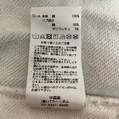 レフレム プリントスウェットトレーナー