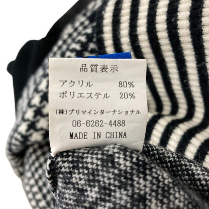 ミエーレグランデ グレンチェック ニットプルオーバー