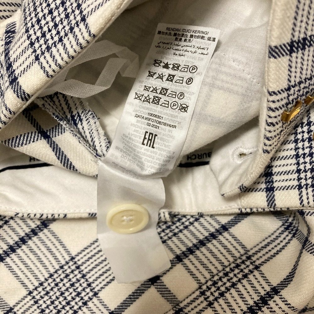 トリーバーチ チェックパンツ