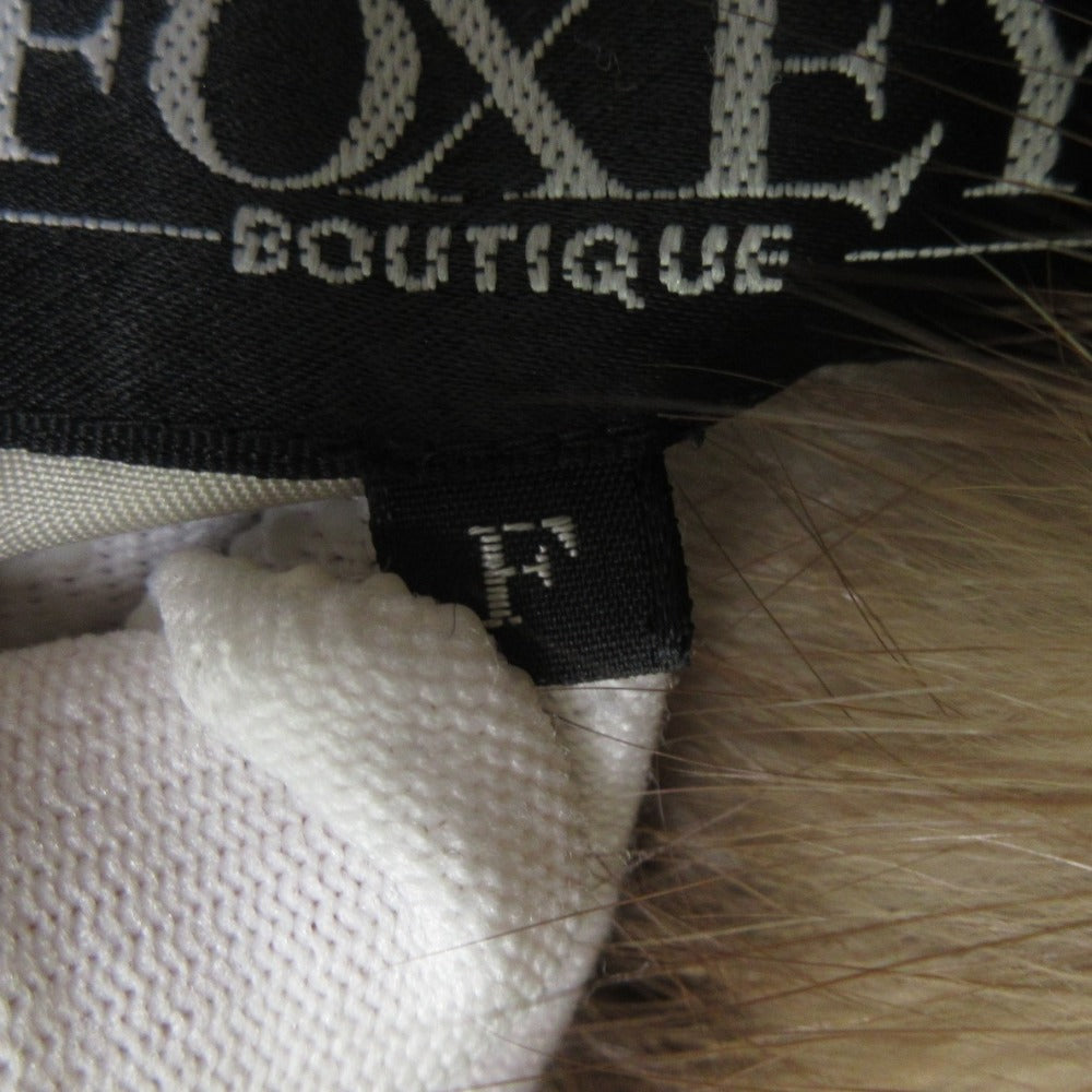 FOXEY BOUTIQUE セーブルファー シルク ダウンコート