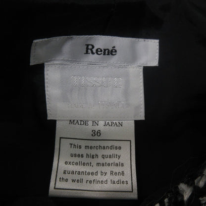 Rene TISSUE ウール ブレンド ドレス