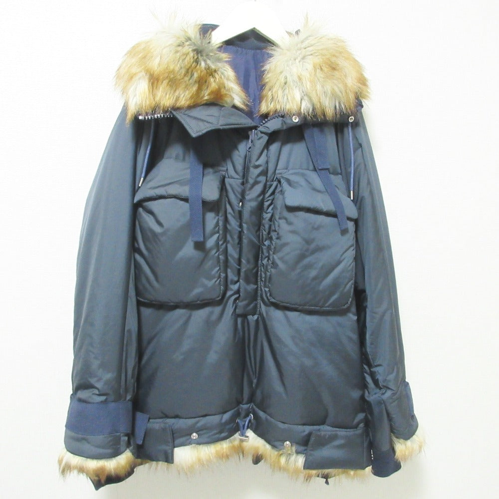Sacai プルオーバー ミリタリー ジャケット