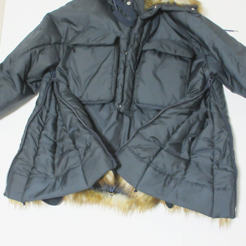 Sacai プルオーバー ミリタリー ジャケット