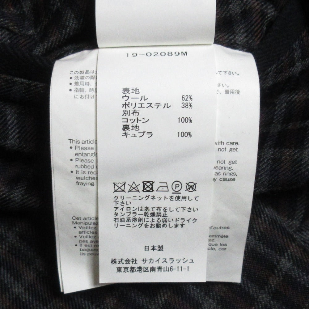 Sacai チェック イージー パンツ