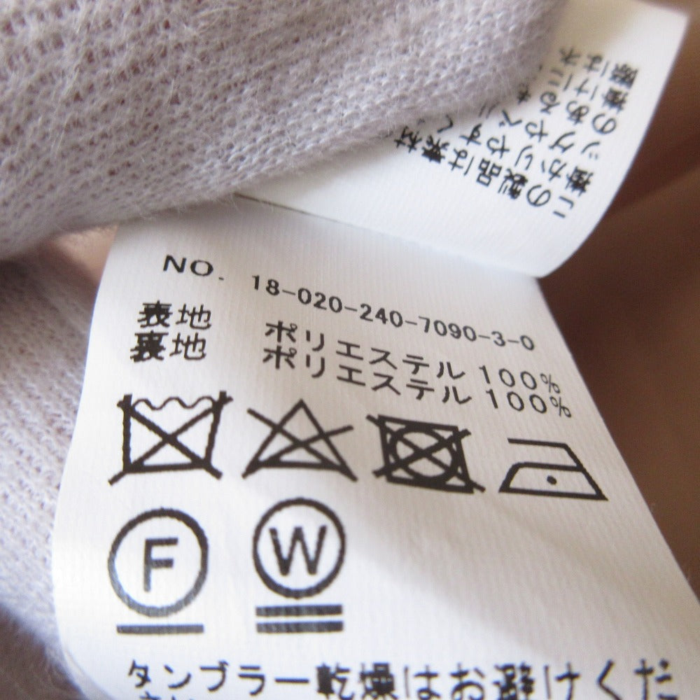 ノーブル エステル ダブル ウィーブ ロング ジャケット