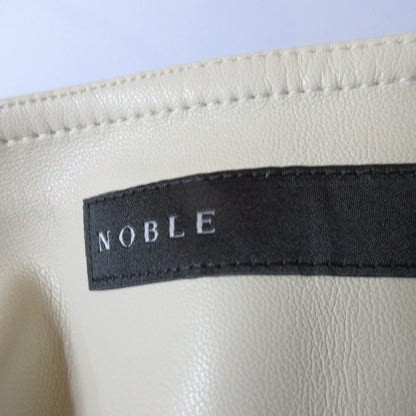 NOBLE フェイク レザー マーメイド スカート
