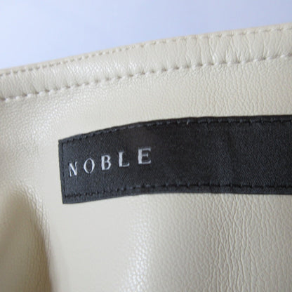 NOBLE フェイク レザー マーメイド スカート