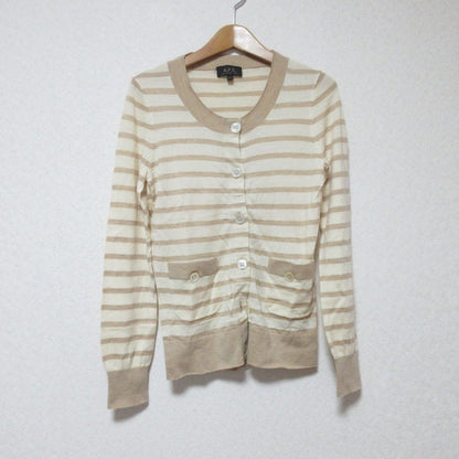 A.P.C. ボーダーニットカーディガン