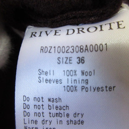 RIVE DROITE 圧縮 スムース 変形 チェスター コート