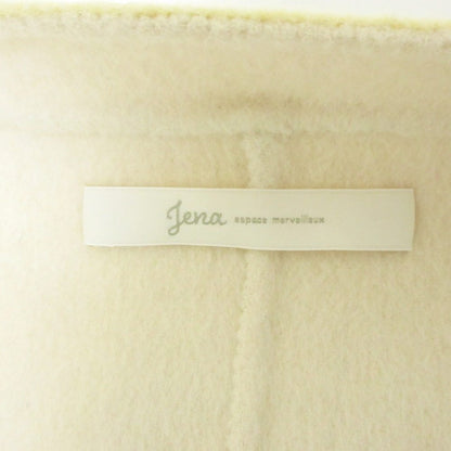 Jena エスパス メルヴェイユ ウール ノーカラー コート
