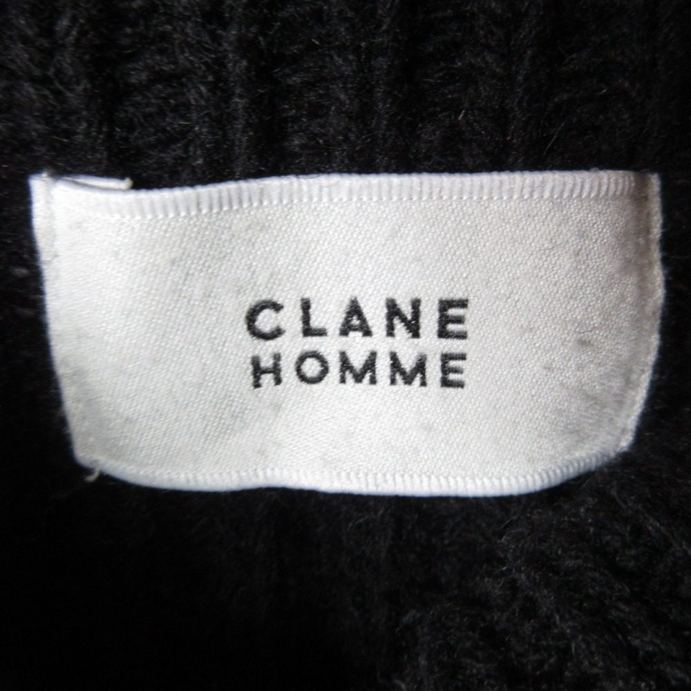 CLANE HOMME ジップ ニット トップ ニットウェア