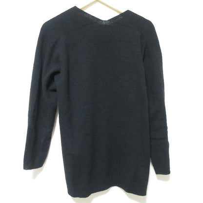 pas de calais ウール ブークレ Vネック プルオーバー