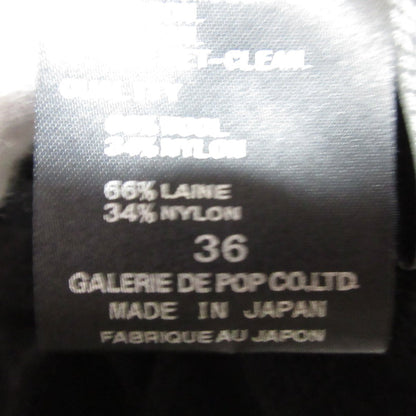 pas de calais ウール ブークレ Vネック プルオーバー