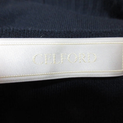 CELFORD プリーツ見えニットワンピース