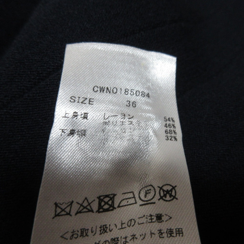 CELFORD プリーツ見えニットワンピース