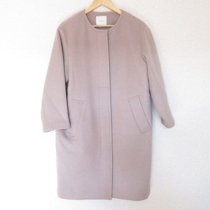 Spick and Span ノーカラー コート