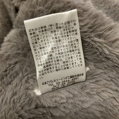 ソークロース フェイクムートンロングコート