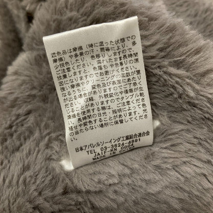 ソークロース フェイクムートンロングコート
