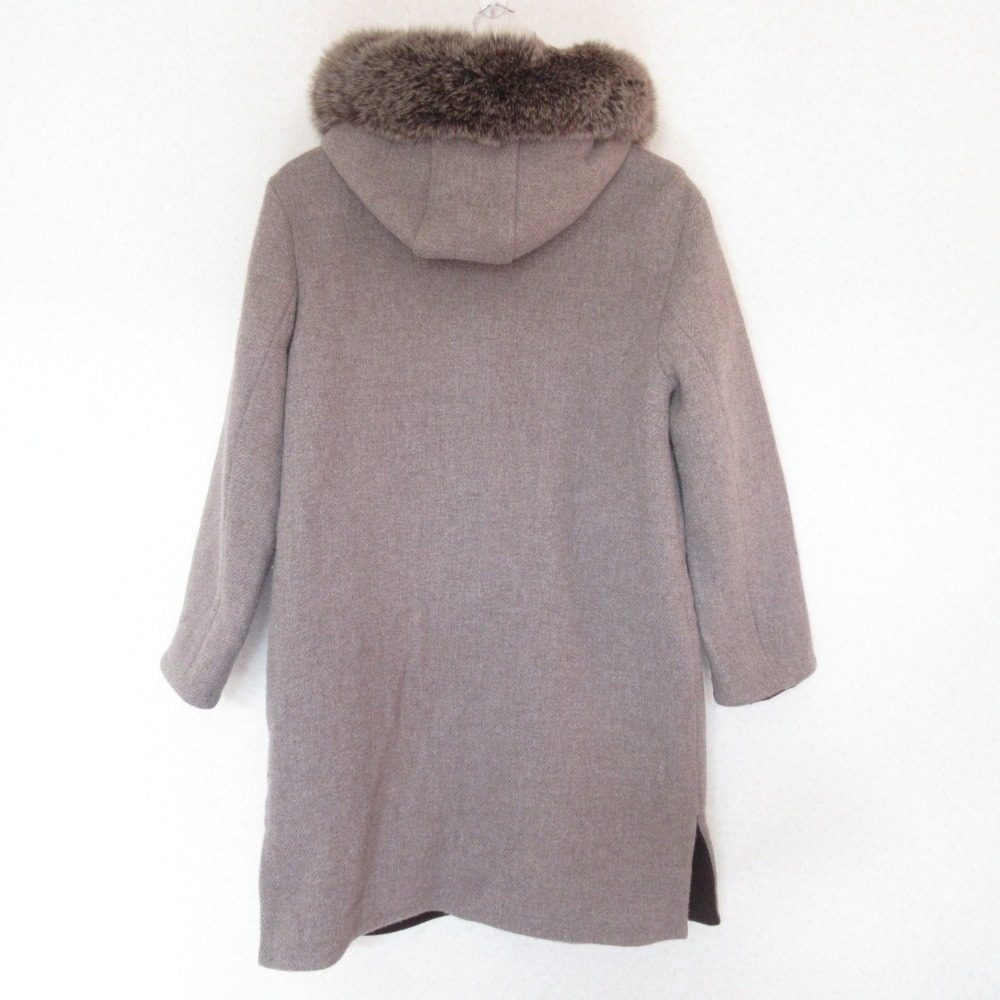 MARIER フォックス ファー ミドル コート