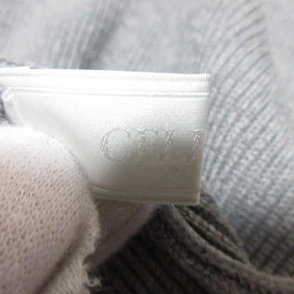 CELFORD クロシェ レース リブ ニット ドレス