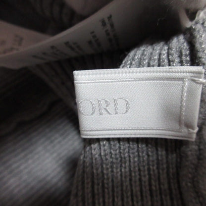 CELFORD クロシェ レース リブ ニット ドレス