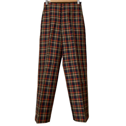 UNITED ARROWS チェックワイドパンツ