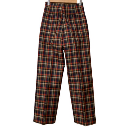 UNITED ARROWS チェックワイドパンツ