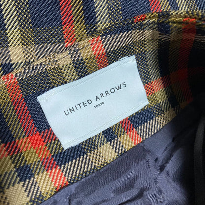 UNITED ARROWS チェックワイドパンツ