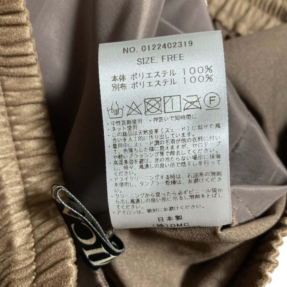 MICA&DEAL エコスエードスカート