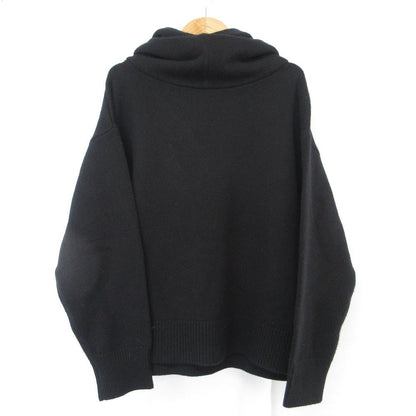 イロット Drape hoodie ニットフーディー