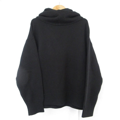 イロット Drape hoodie ニットフーディー