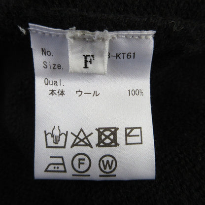 イロット Drape hoodie ニットフーディー