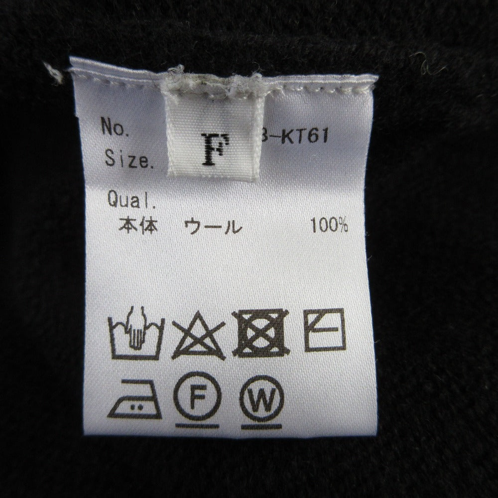 イロット Drape hoodie ニットフーディー