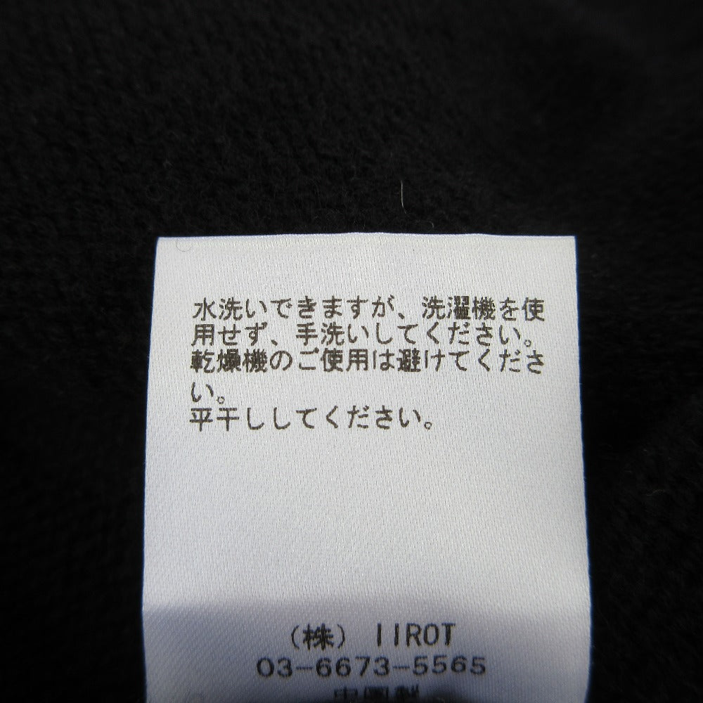 イロット Drape hoodie ニットフーディー