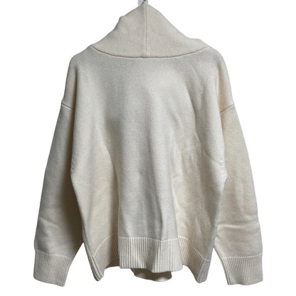 イロット Drape hoodie knit フーディー