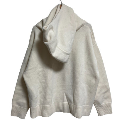 イロット Drape hoodie knit フーディー