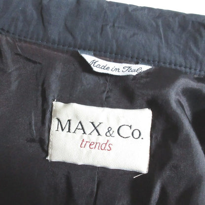 MAX&Co. トレンド テーラード カラー シングル ミドル コート