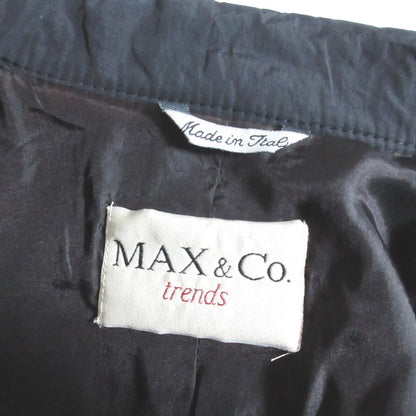 MAX&Co. トレンド テーラード カラー シングル ミドル コート