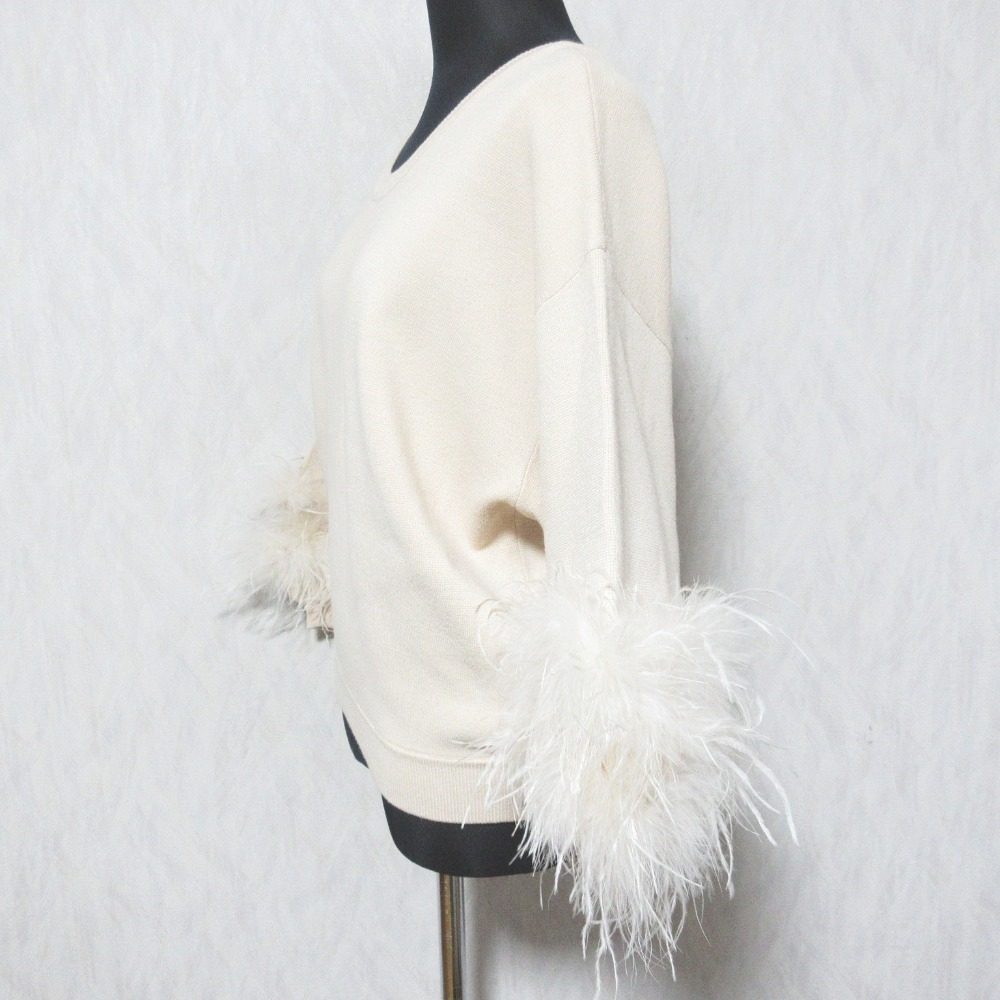 TORRAZZO DONNA フェザー ファー ニット