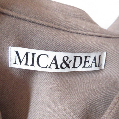 MICA&DEAL スキッパー バンドカラー ドレス